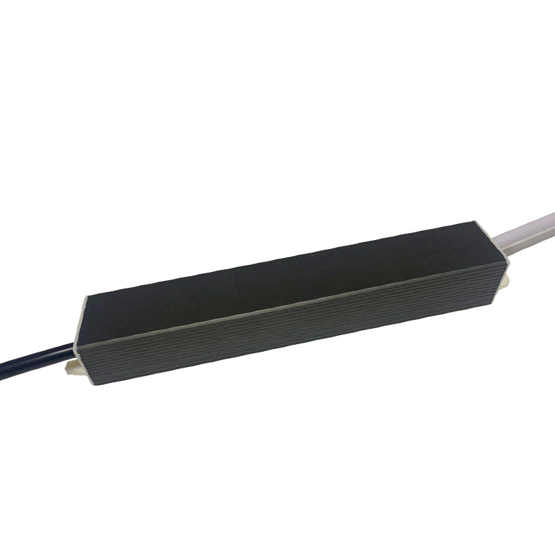 30W-12v 2.5A Grå svart aluminiumskal LED intelligent möbelförsörjning Städmaskin IP68 ljuslåda