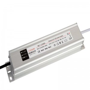 12V 80W Hög vattentät ljuseffektomvandlare för lysdiodmodul Låg spänning för ljusljusdiod